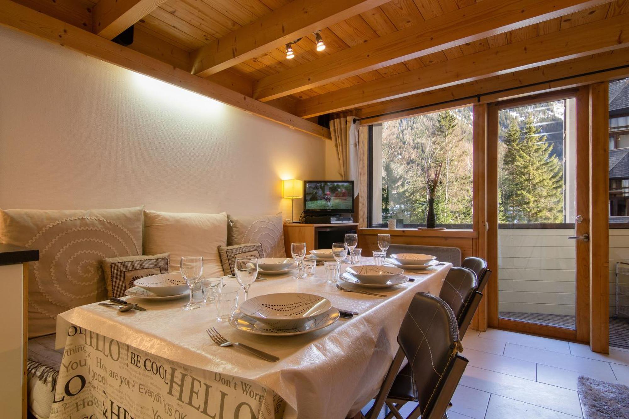 Residence Grand Roc - Campanules 125 Happy Rentals Chamonix Eksteriør bilde
